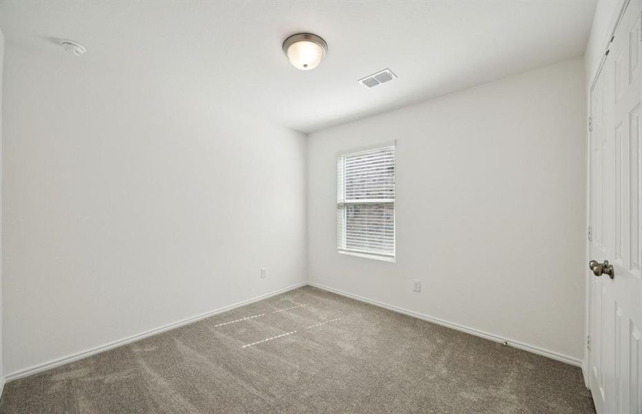 *floorplan representation, not actual home - Spacious secondary bedroom *floorplan representation, not actual home - Spacious secondary bedroom