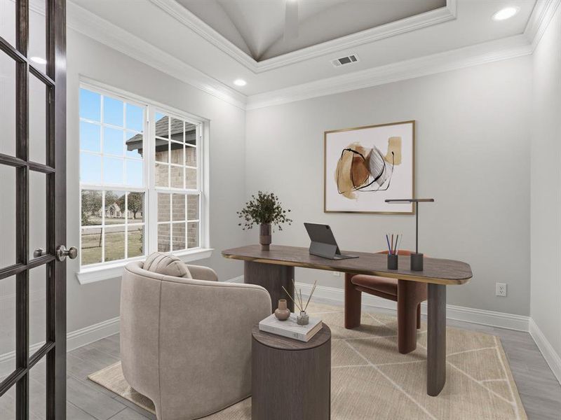 Virtually Staged: Office