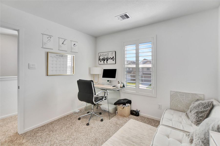 Furnished interior view inside a new home in Legacy Park, Houston (Image 22).