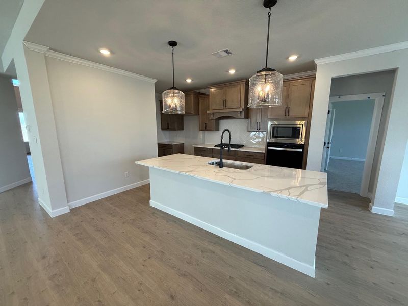Furnished interior view inside a new home in Wellborn Settlement, College Station (Image 4).