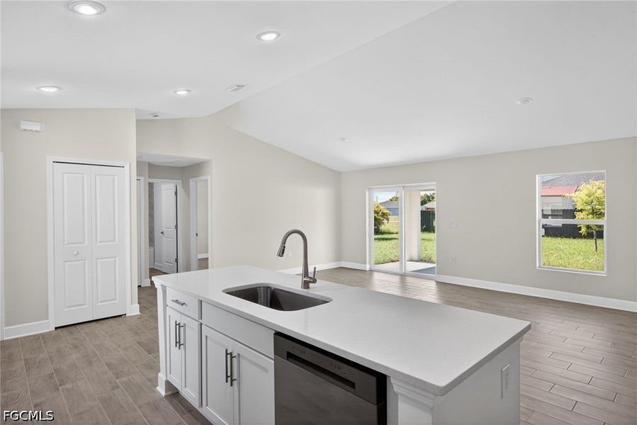 Furnished interior view inside a new home in Cape Coral, Cape Coral (Image 6). Furnished interior view inside a new home in Cape Coral, Cape Coral (Image 6).