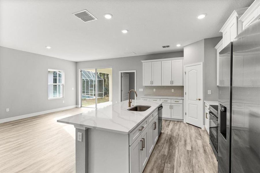 Furnished interior view inside a new home in , Homosassa (Image 11).