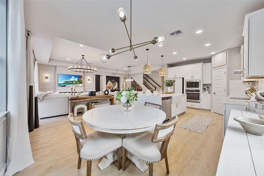 Furnished interior view inside a new home in , Wesley Chapel (Image 65). Furnished interior view inside a new home in , Wesley Chapel (Image 65).