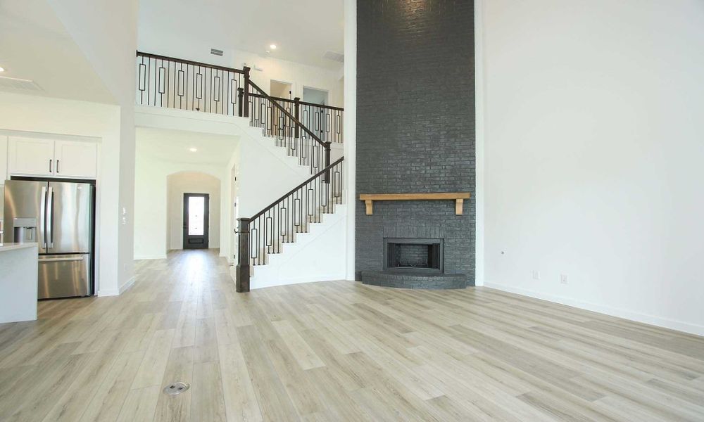 Representative Family Room - some options shown Representative Family Room - some options shown