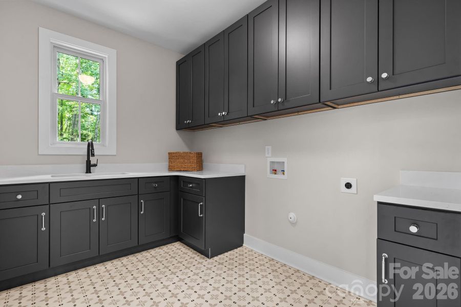 Furnished interior view inside a new home in , Lincolnton (Image 32).