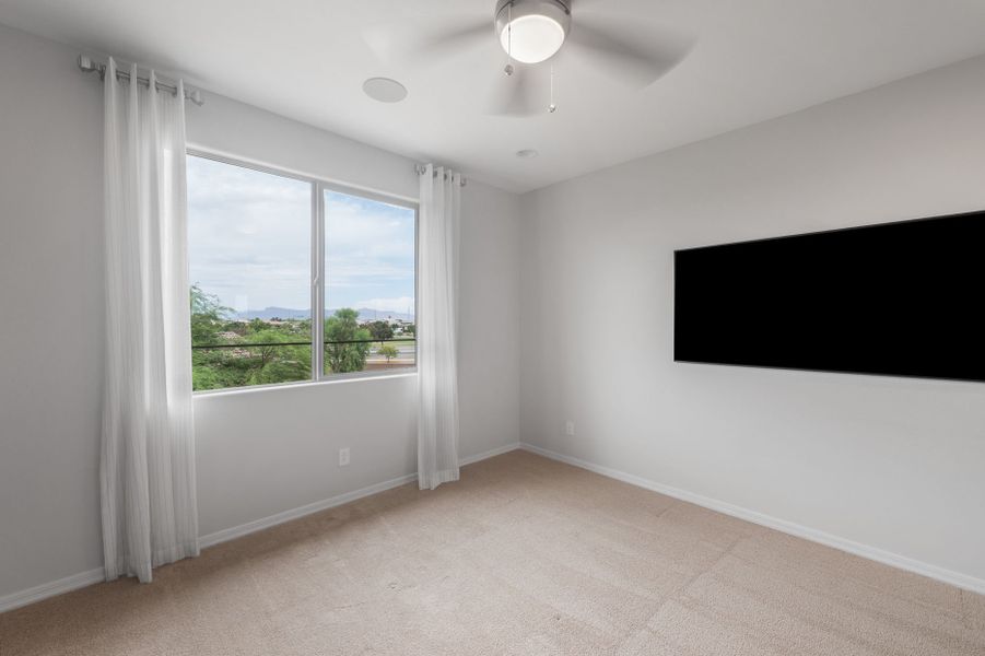 Spacious, unfurnished interior of a new home in Harvest - Enchantment Series, Queen Creek (Image 20).