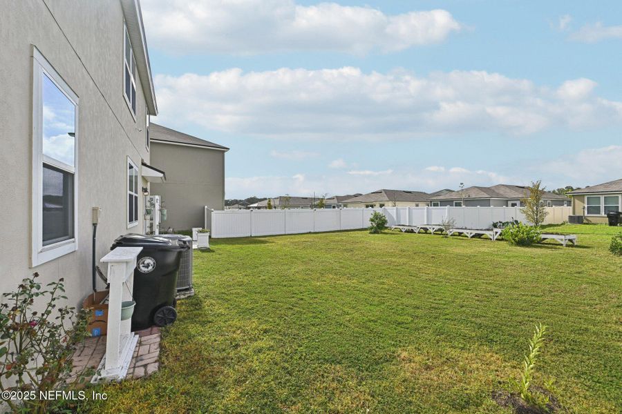 Exterior details and patio area of a home in Cross Creek Express, Green Cove Springs (Image 2). Exterior details and patio area of a home in Cross Creek Express, Green Cove Springs (Image 2).
