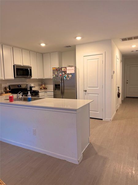 Furnished interior view inside a new home in Tavola: Wellton Collection, New Caney (Image 3). Furnished interior view inside a new home in Tavola: Wellton Collection, New Caney (Image 3).