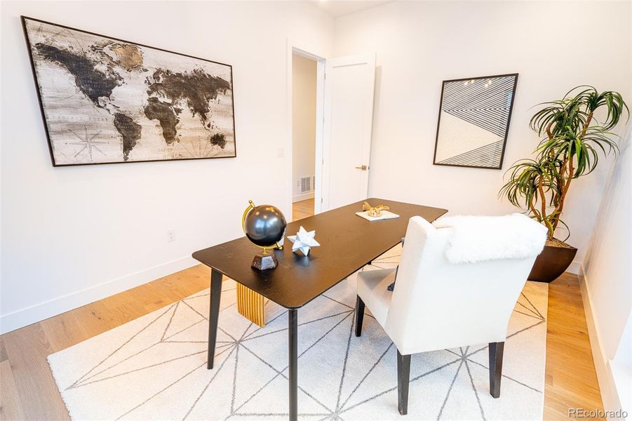 Furnished interior view inside a new home in , Boulder (Image 36). Furnished interior view inside a new home in , Boulder (Image 36).