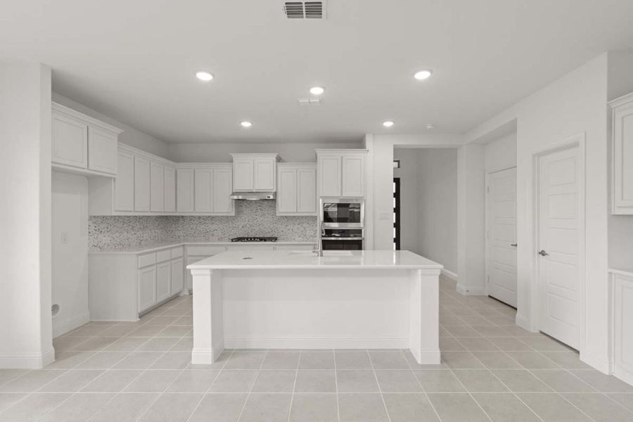 Furnished interior view inside a new home in Sutton Fields, Celina (Image 5). Furnished interior view inside a new home in Sutton Fields, Celina (Image 5).
