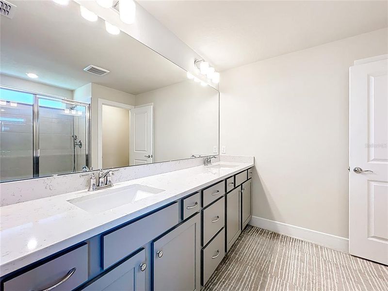 Furnished interior view inside a new home in Amelia Groves, St. Cloud (Image 10).