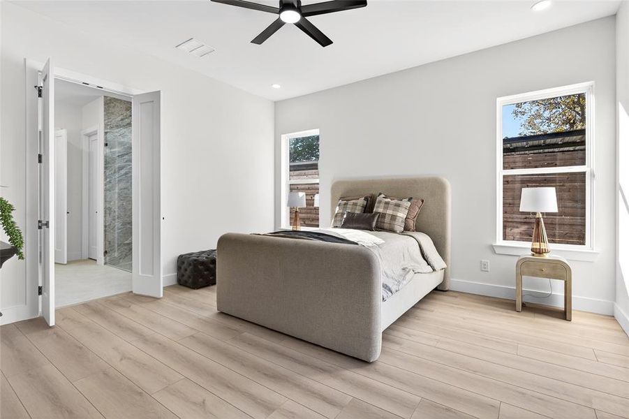 Furnished interior view inside a new home in , Dallas (Image 8). Furnished interior view inside a new home in , Dallas (Image 8).