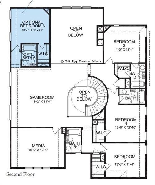 View of home floor plan