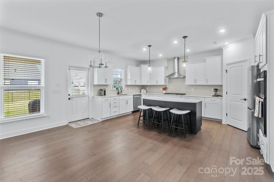 Furnished interior view inside a new home in , Charlotte (Image 12).
