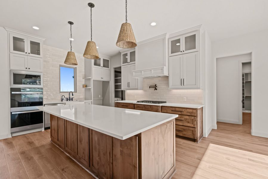 Furnished interior view inside a new home in Parker Meadows, Weatherford (Image 4).