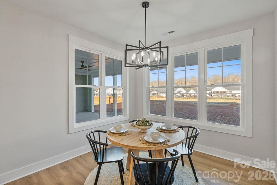 Furnished interior view inside a new home in , Salisbury (Image 10).