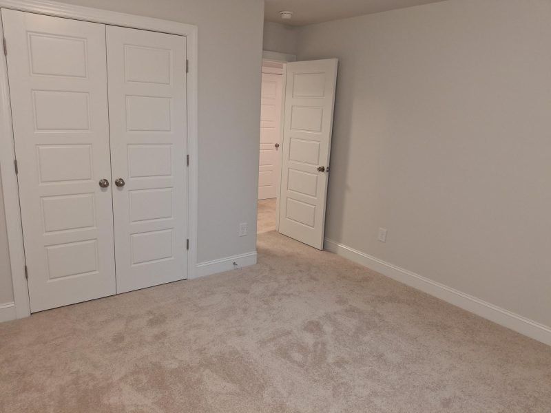Spacious, unfurnished interior of a new home in Weybridge, Burlington (Image 44). Spacious, unfurnished interior of a new home in Weybridge, Burlington (Image 44).