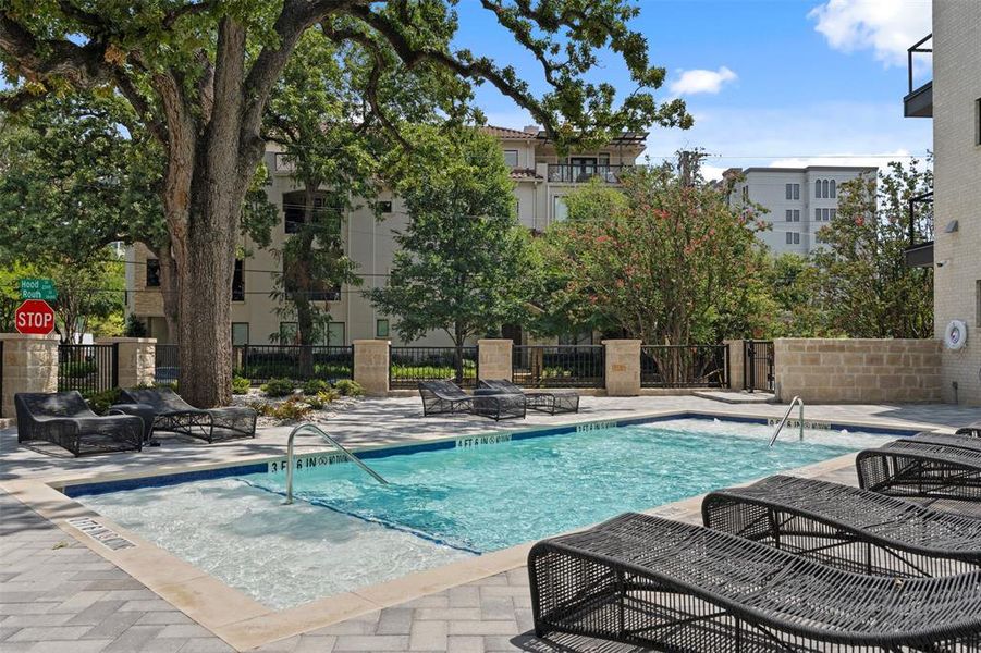 Furnished interior view inside a new home in , Dallas (Image 5).