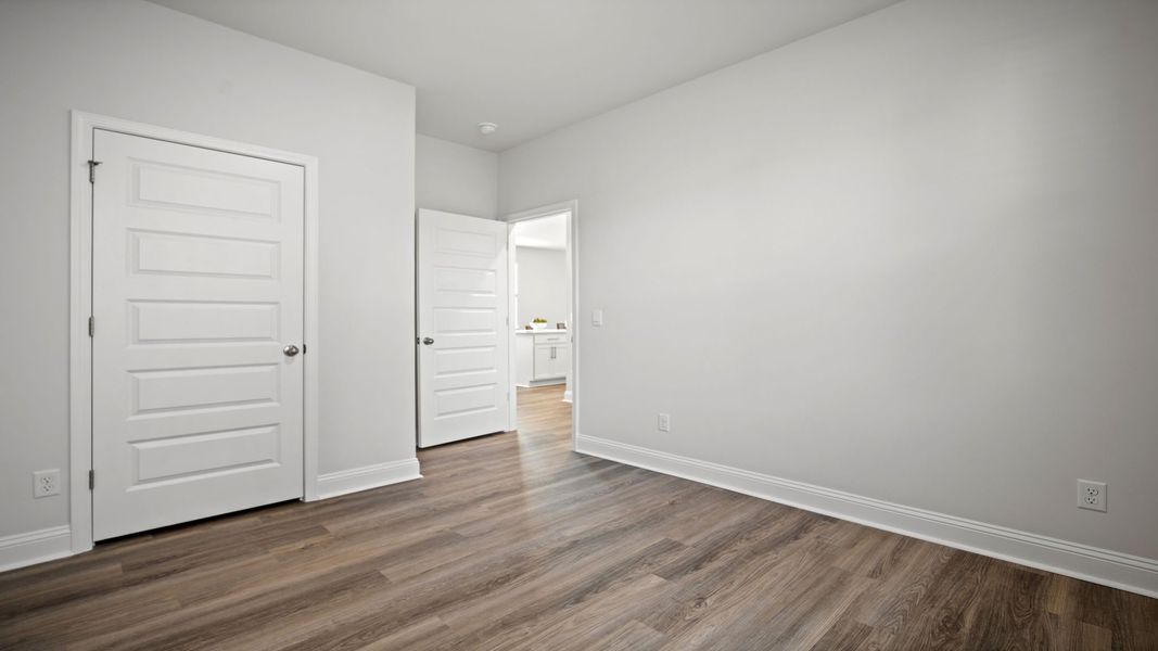 Spacious, unfurnished interior of a new home in The Groves at Bees Creek, Ridgeland (Image 22). Spacious, unfurnished interior of a new home in The Groves at Bees Creek, Ridgeland (Image 22).