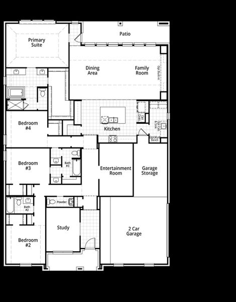 Downstairs Floor Plan