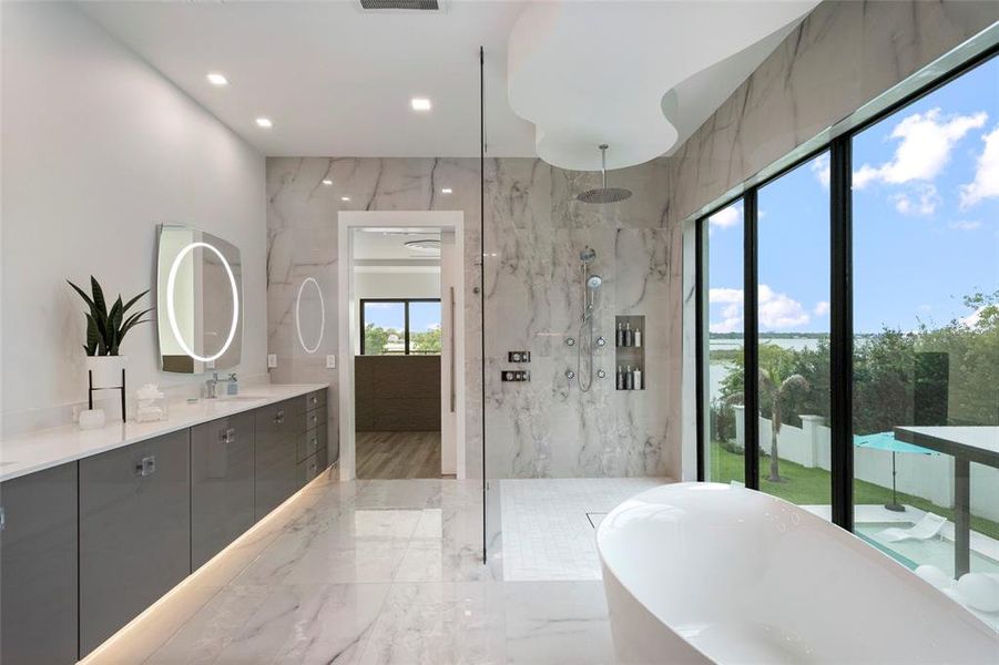 Furnished interior view inside a new home in , Windermere (Image 59).