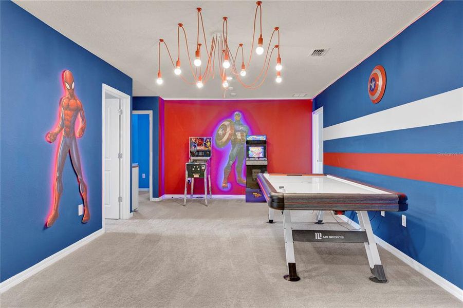 Furnished interior view inside a new home in , Davenport (Image 30).