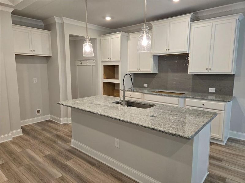 Furnished interior view inside a new home in Enclave at Logan Point, Loganville (Image 6).