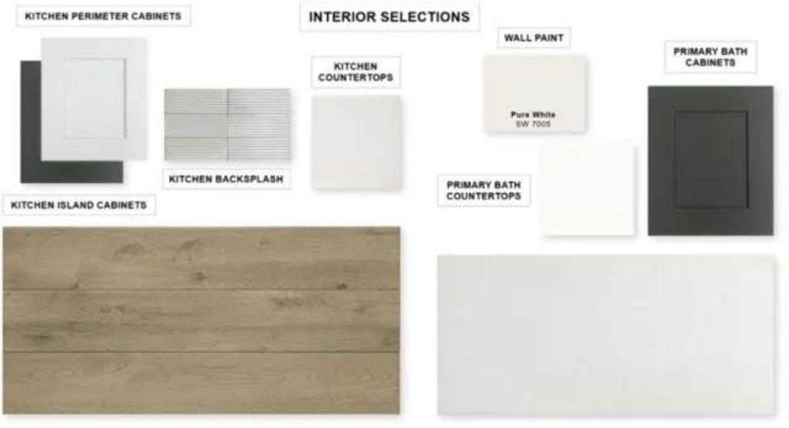 Sample of building materials used in homes in Elyson, Katy (Image 3). Sample of building materials used in homes in Elyson, Katy (Image 3).