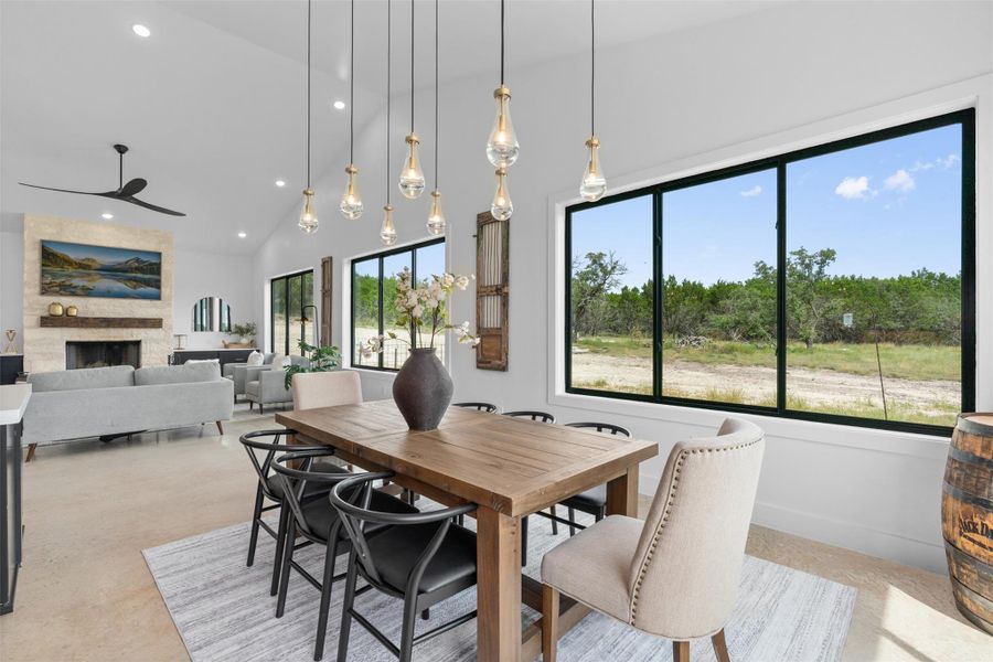 Furnished interior view inside a new home in , Burnet (Image 24). Furnished interior view inside a new home in , Burnet (Image 24).