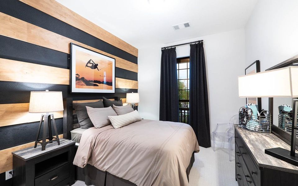 Furnished interior view inside a new home in Marvida, Cypress (Image 12).