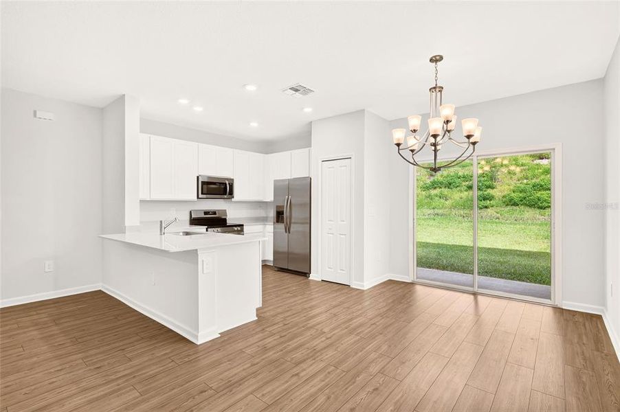 Furnished interior view inside a new home in , Alachua (Image 11).