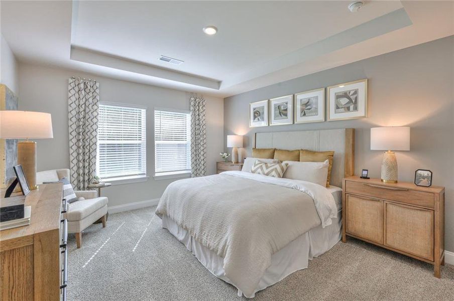 Furnished interior view inside a new home in Martin Springs - Estate Series, Lawrenceville (Image 12).