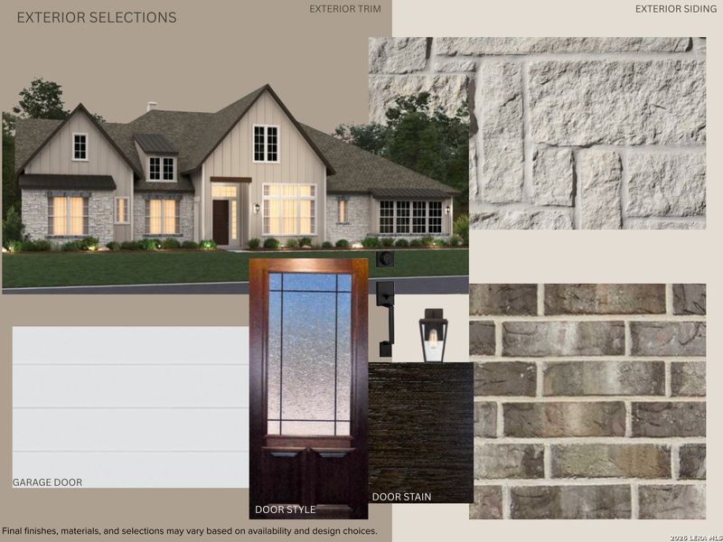 Sample of building materials used in homes in Waldsanger, New Braunfels (Image 32).