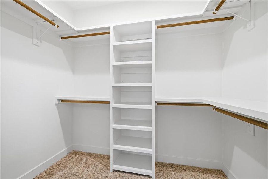 Built in and ready for your shoes and clothes!