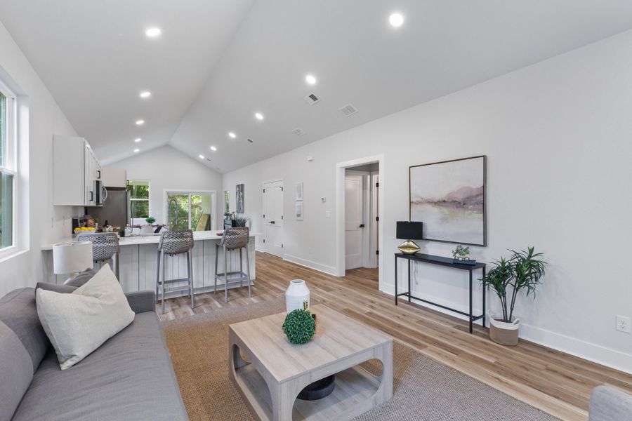 Furnished interior view inside a new home in , North Charleston (Image 10).