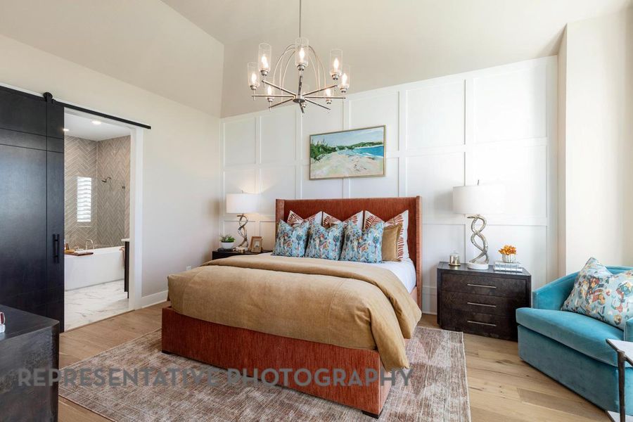Furnished interior view inside a new home in Flora, Hutto (Image 18).