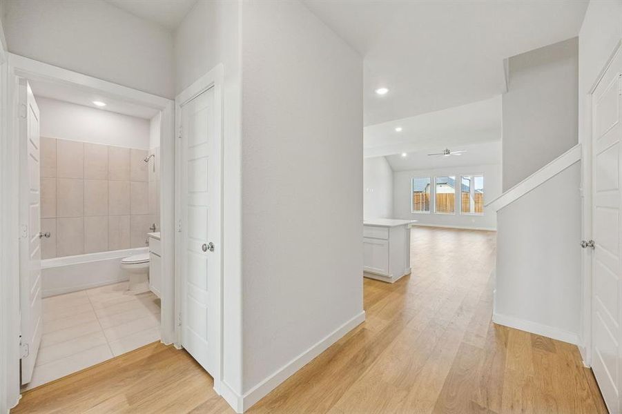 Entryway in the Stanley II home plan by Trophy Signature Homes – REPRESENTATIVE PHOTO