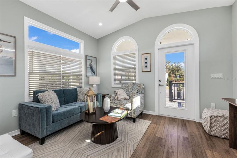 Furnished interior view inside a new home in , North Port (Image 9).
