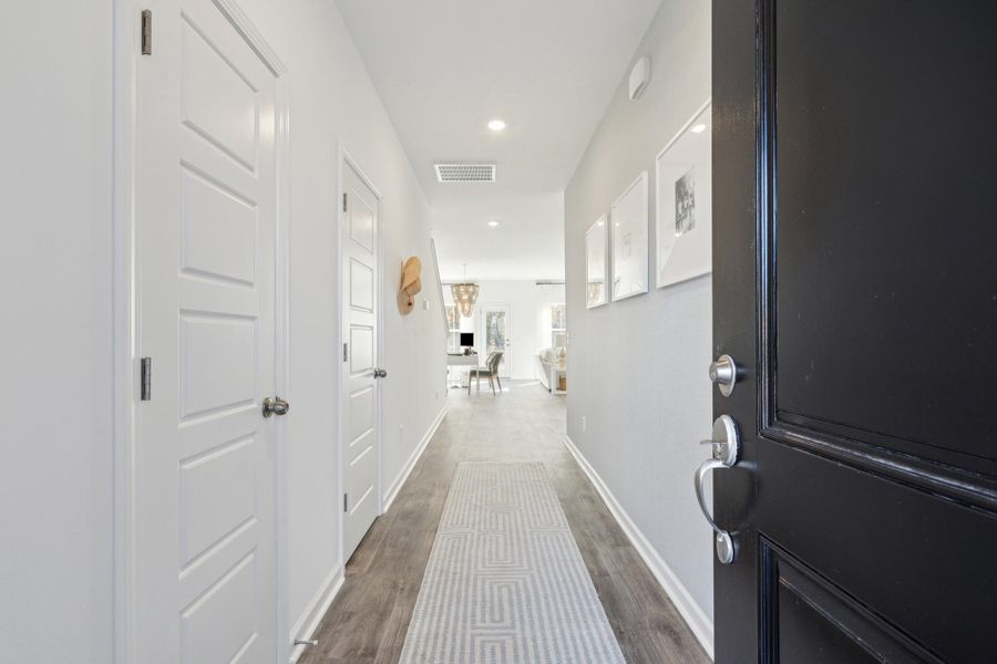 Furnished interior view inside a new home in , Summerville (Image 5).