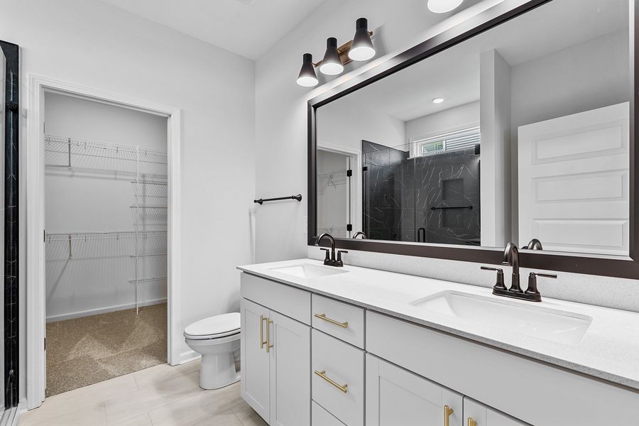 Furnished interior view inside a new home in Brooke Hill, Lewisville (Image 17). Furnished interior view inside a new home in Brooke Hill, Lewisville (Image 17).