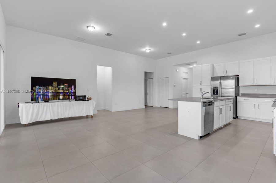 Furnished interior view inside a new home in Century Royal Homes, Homestead (Image 7).