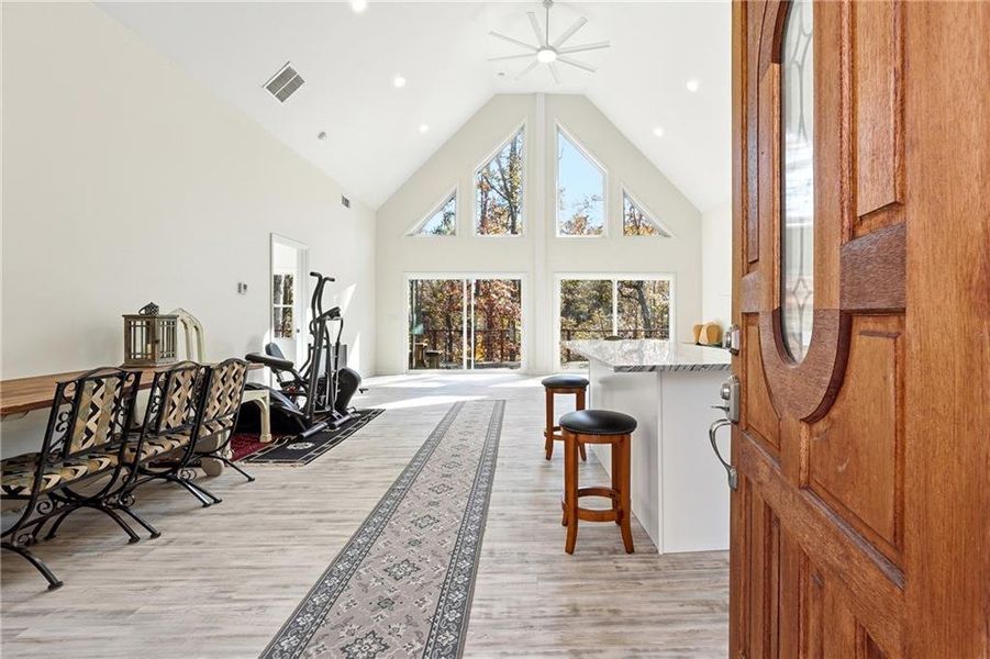 Furnished interior view inside a new home in , Cumming (Image 5).