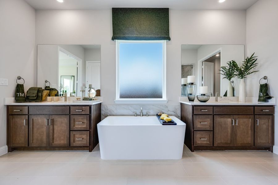 Representative furnished interior of a home built from the Courtney by Taylor Morrison in The Ranch at Uptown Celina, Celina (Image 14).