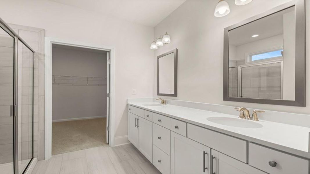 Furnished interior view inside a new home in Hamptons at Riverwood North, Dallas (Image 6).