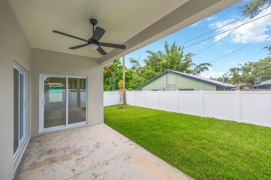 Rear porch Rear porch