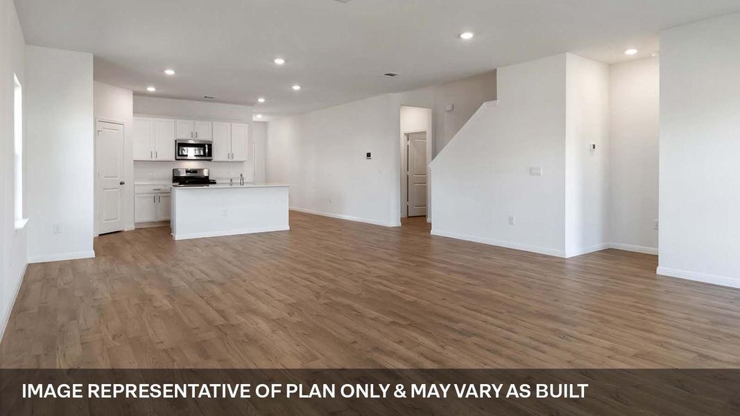 Spacious, unfurnished interior of a new home in Bar W Ranch, Leander (Image 7). Spacious, unfurnished interior of a new home in Bar W Ranch, Leander (Image 7).