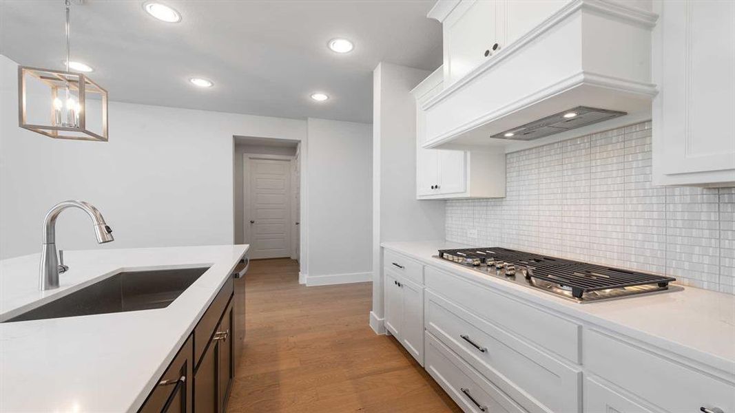 Furnished interior view inside a new home in Mosaic 50', Celina (Image 12).