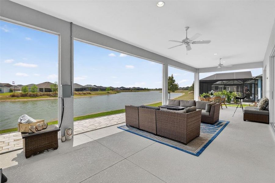 Exterior details and patio area of a home in , The Villages (Image 27).