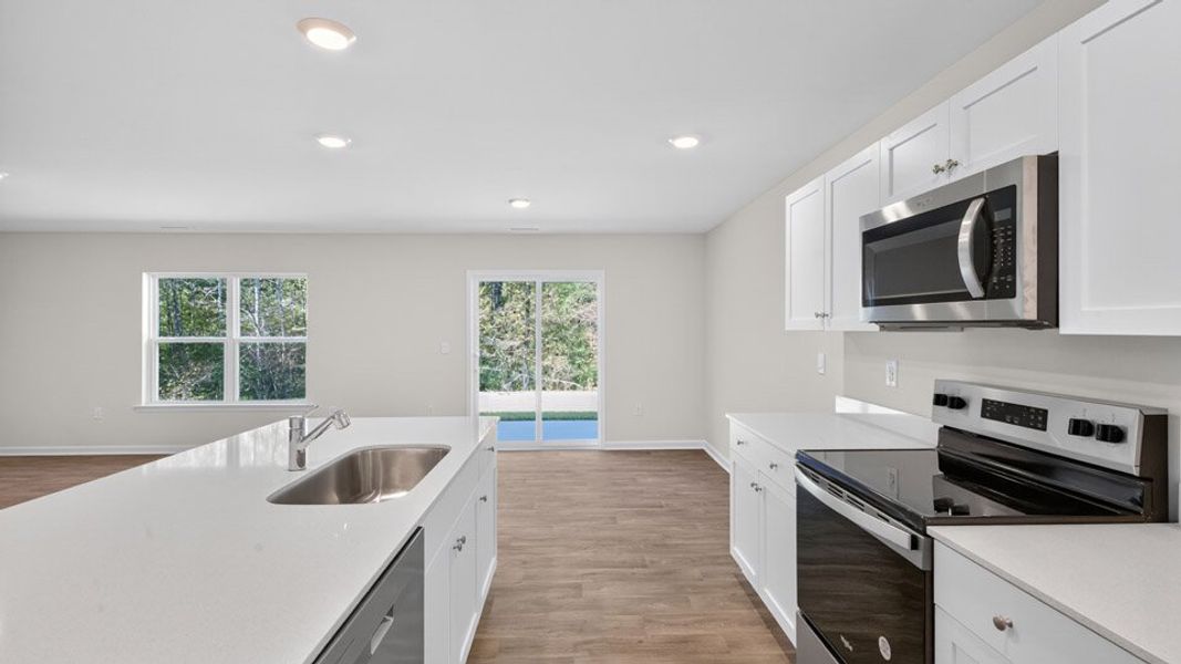 Furnished interior view inside a new home in Olive Branch, Clayton (Image 9).