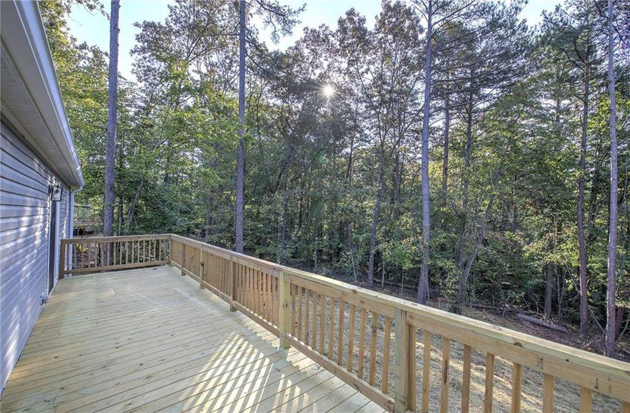 Exterior details and patio area of a home in , Talking Rock (Image 27).